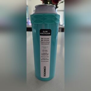 Corkcicle Slim Arctican - Turquoise Can Cooler